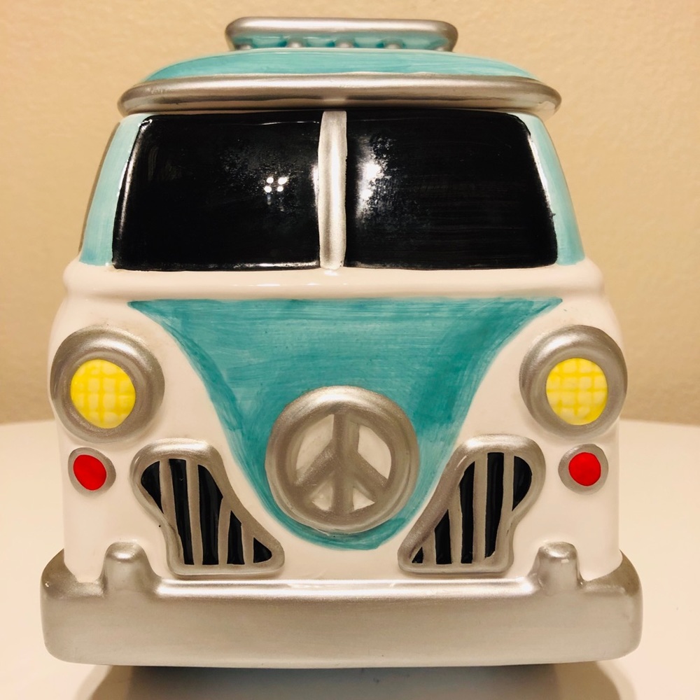Vintage 1997 lotus VW cookie jar